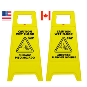 Yellow Folding A-Sign