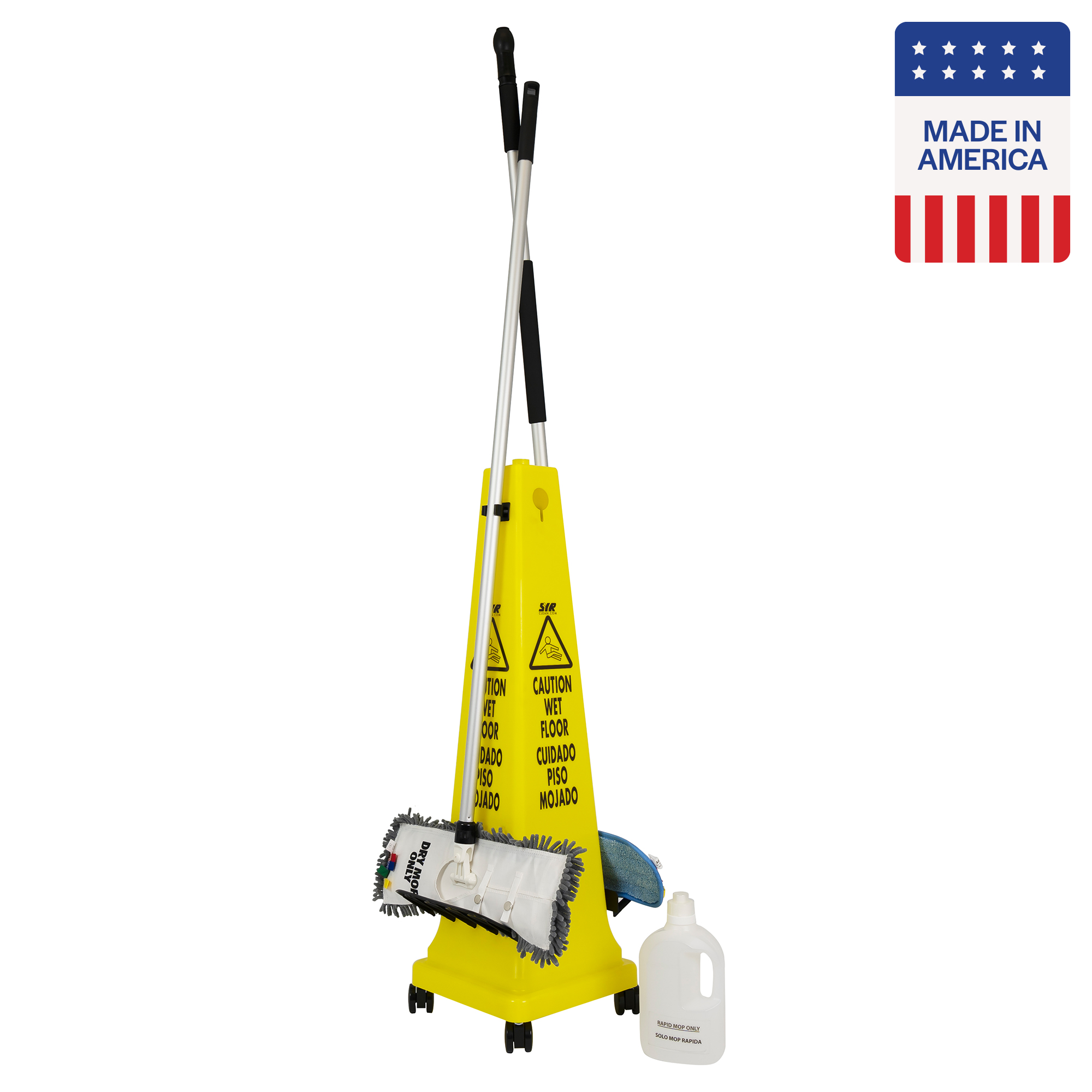 Dry-N-Safe Kit with Rapid Mop