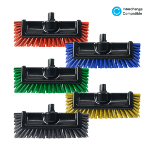 HiLo Brush Black c/w Colored Bristles